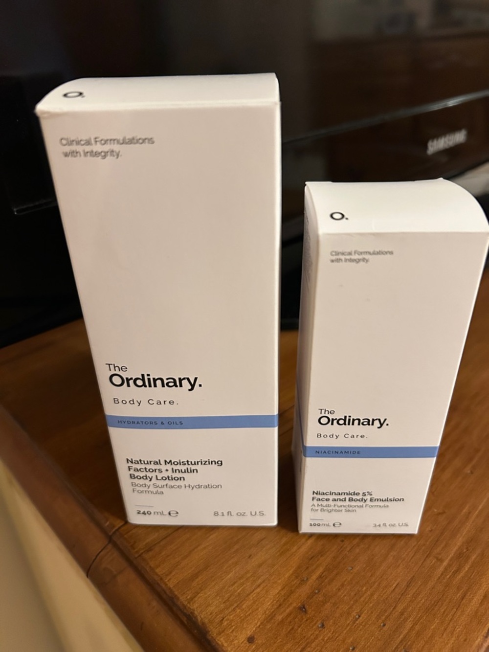 The Ordinary Body Care Set - body lotion & body emulsion